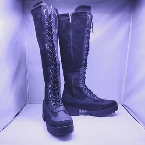 Cape Robbin (Eliza) Womens Tall Black Boots